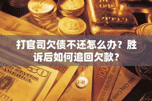 北京打官司欠债不还怎么办？胜诉后如何追回欠款？
