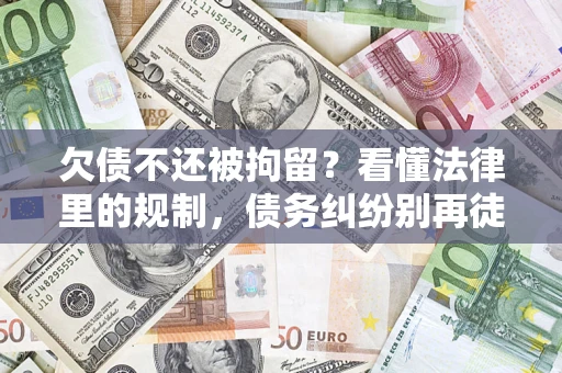 北京欠债不还被拘留？看懂法律里的规制，债务纠纷别再徒劳奔波