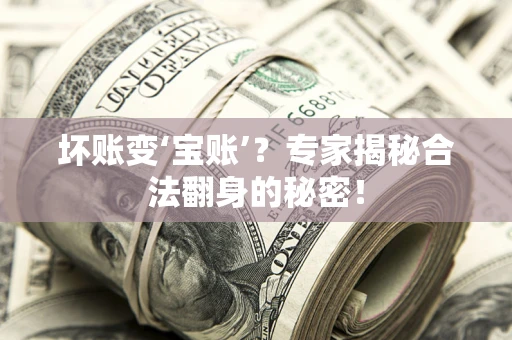 北京坏账变‘宝账’？专家揭秘合法翻身的秘密！