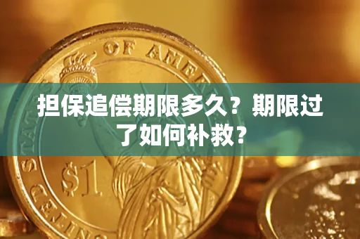 北京担保追偿期限多久？期限过了如何补救？