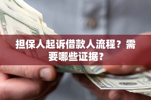 北京担保人起诉借款人流程？需要哪些证据？