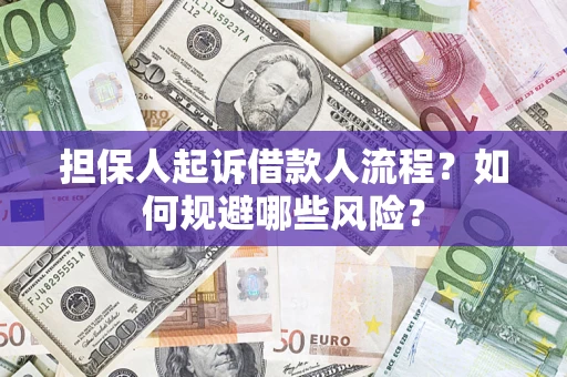 北京担保人起诉借款人流程？如何规避哪些风险？