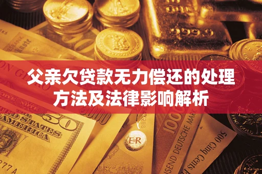 北京父亲欠贷款无力偿还的处理方法及法律影响解析